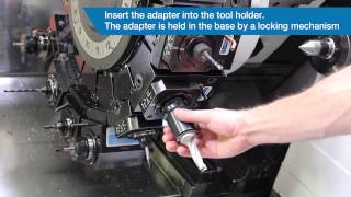 METAL  Tool change with BENZ CAPTO™ Modular Quick Change System [upl. by Nednil]