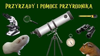 Przyrządy i pomoce przyrodnika przyroda  lekcja online dla klasy 4 szkoły podstawowej [upl. by Kizzie]