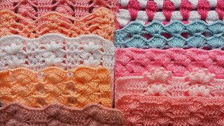 🛑10 Muestras Del 21 a 30 PatronesMotivosPuntadas Tejidos a CrochetPara Aplicar en Proyectos [upl. by Jowett]