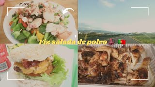 VLOGFIZ SALADA DE POLVOCOMPREI PIJAMA NOVOROTINA🐙 mixukilinha vlog portugal [upl. by Nohsav]