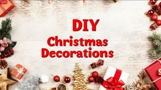 Diy Christmas Decorations Ideas  Adorños Navideños reciclados [upl. by Maitund138]