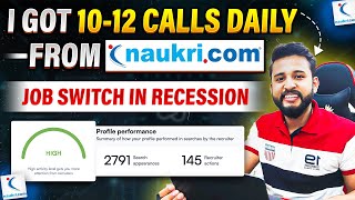 HOW TO GET INTERVIEW CALLS FROM NAUKRICOM  I GOT 1012 CALLS DAILY NAUKRICOM  NAUKRICOM TIPS [upl. by Hodgson393]