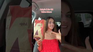 Arby’s 2 for 6 Value Menu 🫶🏼❤️🧀 Is it worth the hypearbys arbysmenu arbyswehavethemeats [upl. by Wiggins]