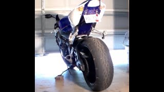 How to Remove the Rear Fairings  NEW GSXR Fairings  Part 1 Rear [upl. by Sinnard]