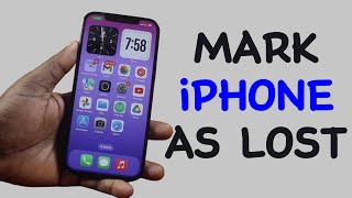 How to Mark iPhone as Lost IF Stolen or Lost [upl. by Oinotnanauj]