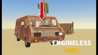 how to DRIVE the VAN ENGINELESS in a dusty trip [upl. by Ardnuasac]