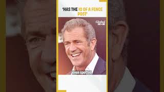 Mel Gibson says Kamala Harris has ‘IQ of a fence post’ as he throws his weight behind Donald Trump [upl. by Katalin641]