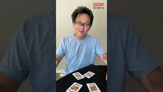 Amazing Card Trick You Can Do at Home StepbyStep Tutorial マジック種明かし magia 마술 truco de magia [upl. by Trude]