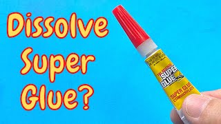 5 Common Household Products  Can They Dissolve Super Glue [upl. by Meer]