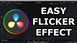 How To Do A Flicker Effect In DaVinci Resolve [upl. by Aneehsar992]