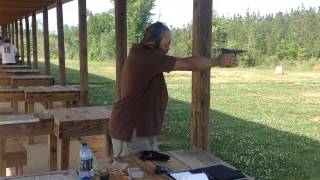 Test firing a Grendel P30 22 Magnum pistol [upl. by Erlene]