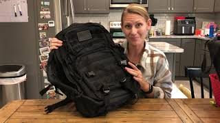 Tactical Assault Backpack Review [upl. by Analihp]