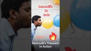 bernoullis theorem experiment atul sir pathankot physicssarthi viralvideo [upl. by Eldrida757]