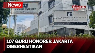 LBH Jakarta Buka Posko Pengaduan Guru Honorer Akibat Pemecatan  iNews Pagi 2007 [upl. by Wesley]