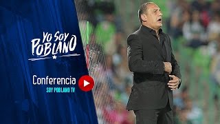 Club Puebla  CONFERENCIA PABLO MARINI  J8  CL2016 [upl. by Yenobe661]