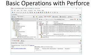 Basic Operations with Perforce [upl. by Luise219]