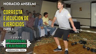 Ejercicios en gimnasio para Personal Trainers Parte 1 [upl. by Aihtnyc]