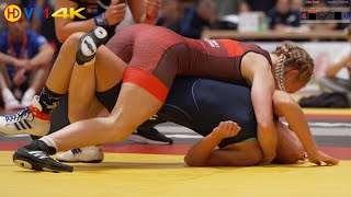 🤼  Wrestling  German Championships 2022 Womans Freestyle  50kg Gold  ERSEL vs LINDNER [upl. by Betthezul761]