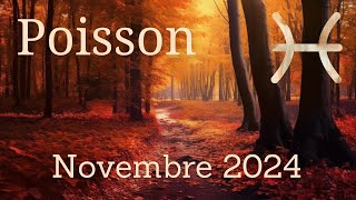 ♓POISSON NOVEMBRE 2024  Tout vous réussit [upl. by Eannej]