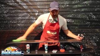 How to Give your Snowboard a Quick Wax [upl. by Lednor]