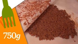 Recette de Pailleté feuilletine ou Croustillant chocolat  750g [upl. by Aneeled]