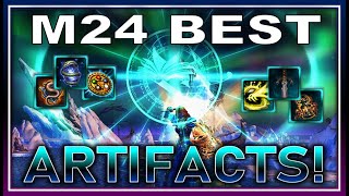 TOP 10 BEST DAMAGE Artifacts in Neverwinter Module 24 party Required for EASIER Endgame Clears [upl. by David]