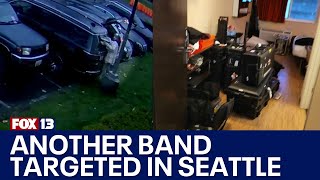 GPS trackers help recover 52K in stolen gear for band touring in Seattle  FOX 13 Seattle [upl. by Slifka267]