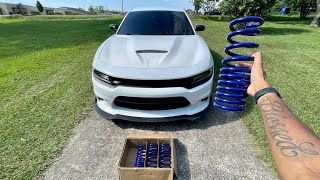 I Lowered My Dodge Charger RT SR Performance Lowering Springs [upl. by Jain]