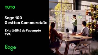 Sage 100 Gestion Commerciale  Exigibilité de lacompte TVA [upl. by Nossila]