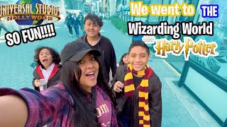 Wizarding around Universal with ATC Family Vlog [upl. by Nerual]