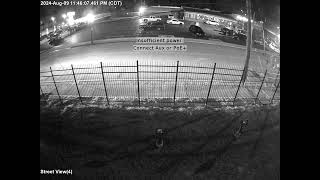 Protesters Remove Gate Panels at Ferguson PD [upl. by Nekcarb]