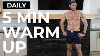 5 MIN WARM UP  FULL BODY WARMUP FOR AT HOME WORKOUTS  TIFFxDAN [upl. by Walker405]