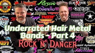 Underrated Hair Metal Bands  Part 4 🔥🎸 [upl. by Acceber210]