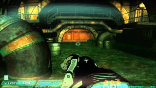 DOOM 3 Resurrection of Evil walkthrough HD Level 5 Erebus Research [upl. by Dlarrej]