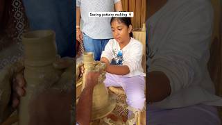 “Pottery Making”🏺🤗 ytshorts shorts pottery soothing [upl. by Kirsteni]