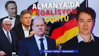 Almanya’da koalisyon neden çöktü  Gazeteci Simon Zeise anlatıyor [upl. by Oluap]