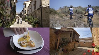 El pueblo más bello T7E8 Entorno natural en bici historia y recolección de garbanzos [upl. by Hitchcock]