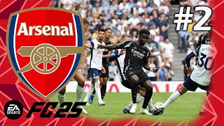 FC 25  Arsenal Career Mode  2  Our First North London Derby [upl. by Enner]