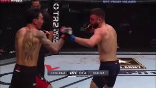 MAX HOLLOWAY VS CALVIN KATTAR Highlight pack FightOfTheDecade UFC MMA FOTY Max blessed Holloway [upl. by Plate]