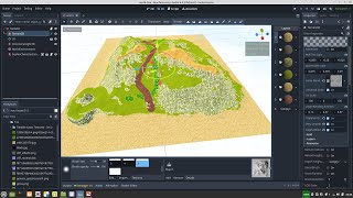 best terrain plugin for godot 4x [upl. by Alrats]