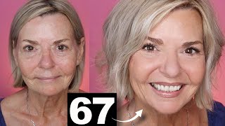 Makeup Tips for MATURE SKIN Over 50 Over 60 [upl. by Grof]