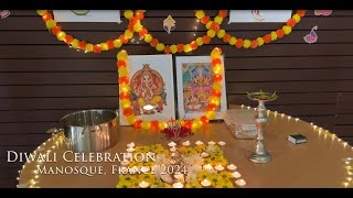 Diwali Celebration Manosque France 2024 [upl. by Ahsenrad707]