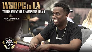 2024 WSOP Circuit Los Angeles  Tournament of Champions 1M GTD Day 1 [upl. by Nuahc]