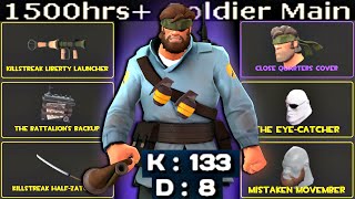 The Solid Soldier🔸Liberty Launcher Expert TF2 Gameplay [upl. by Aicelet]