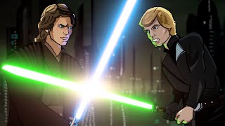 Vader and Luke Time Travel to Stop Anakin and Order 66  Once Upon a Theory [upl. by Aehsa]