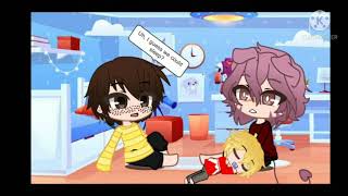 Tommys past  MCYT Gacha club  AwesomedadWinged Tommy  AU  part 1 [upl. by Leinnad]