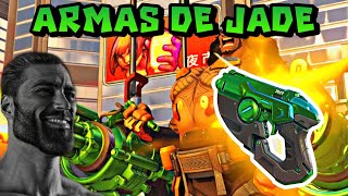 LAS MEJORES ARMAS DE JADE DE OVERWATCH 2 [upl. by Bertram]