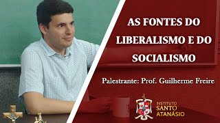 As Fontes do Liberalismo e do Socialismo  Prof Guilherme Freire [upl. by Cirtemed]