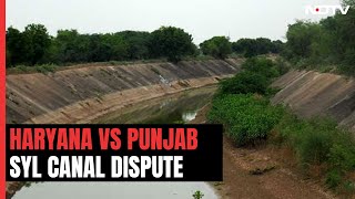 Supreme Court Warns Punjab In SutlejYamuna Canal Row quotDont Compel Usquot [upl. by Hnoj]