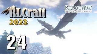 Minecraft RLCraft 2023  LIVE 24  SILEX BREEDING [upl. by Bosson]